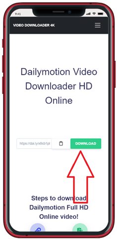 click download video Dailymotion